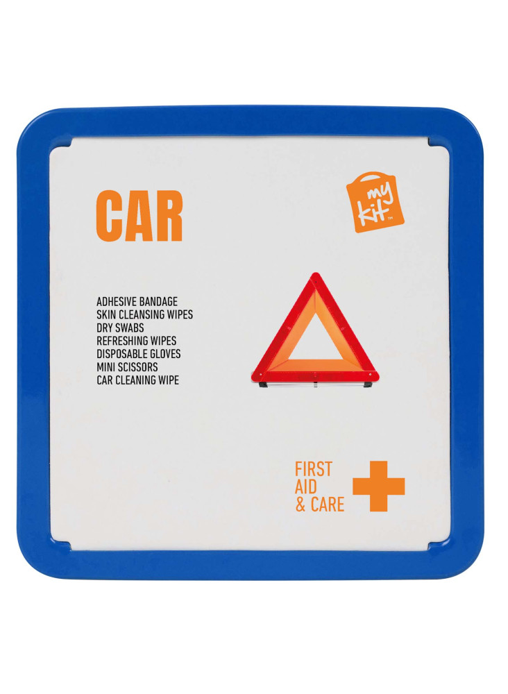 Trousse publicitaire premiers secours voiture métal MyKit