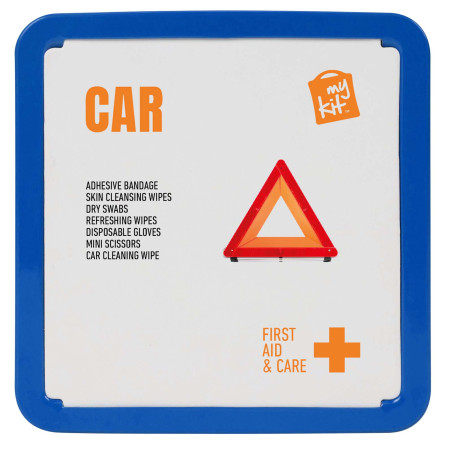 Trousse publicitaire premiers secours voiture métal MyKit