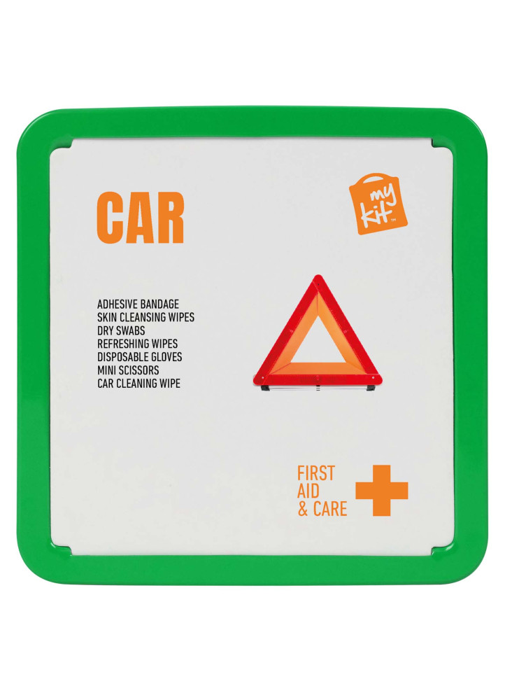 Trousse publicitaire premiers secours voiture métal MyKit