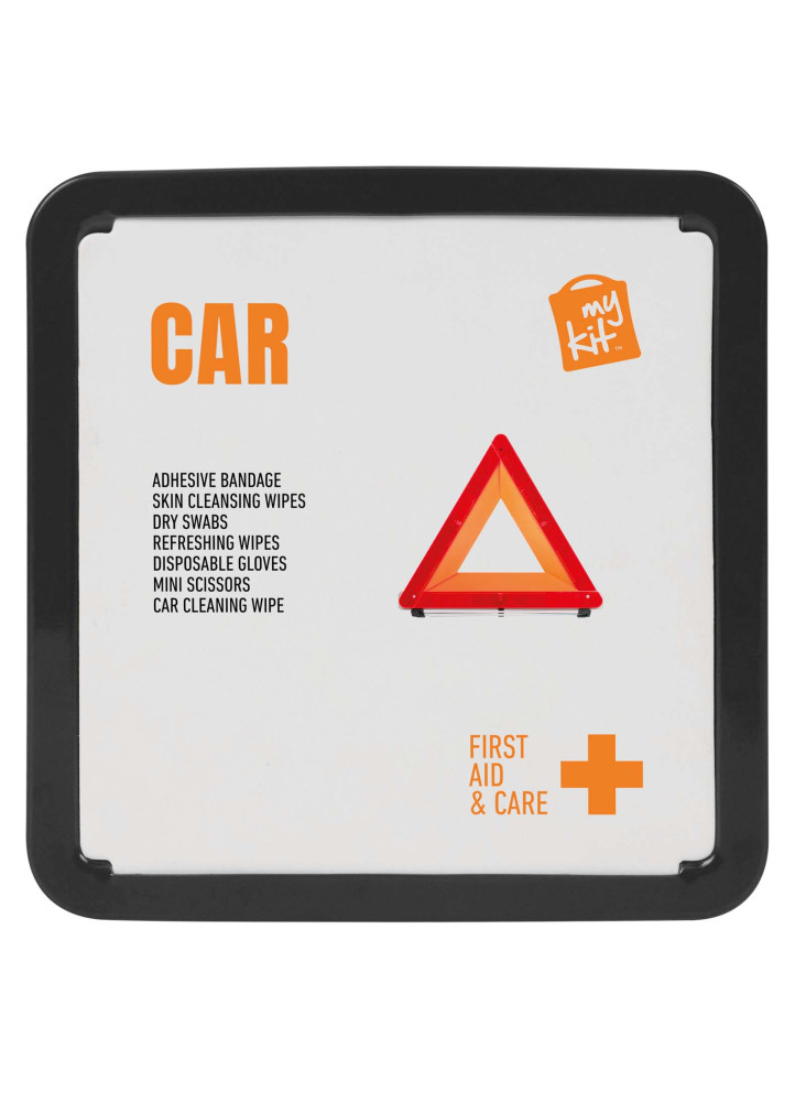 Trousse publicitaire premiers secours voiture métal MyKit