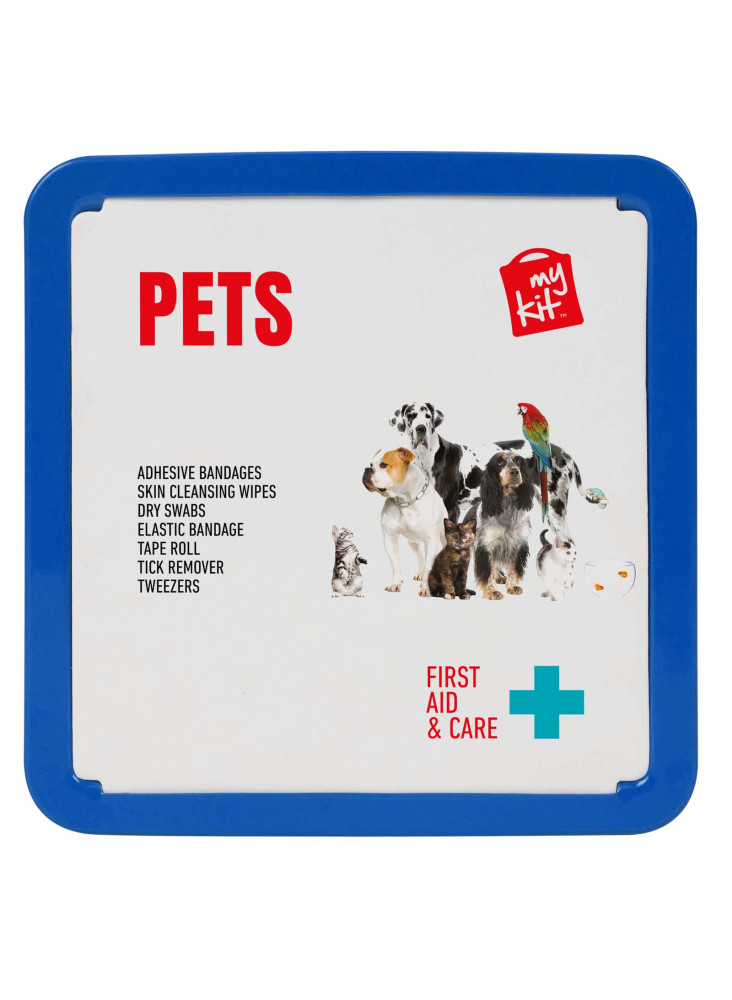 Trousse publicitaire premiers secours animaux métal MyKit