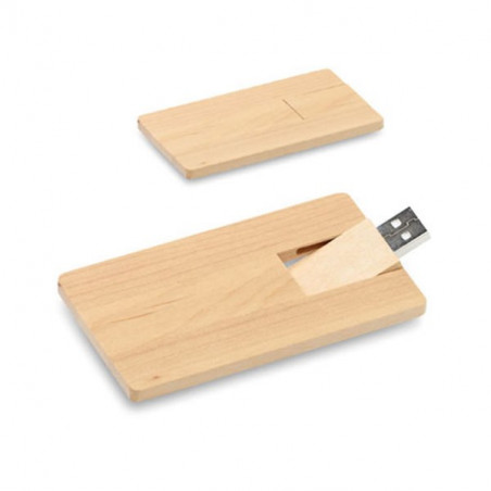 Clé USB Bois Carte de Crédit