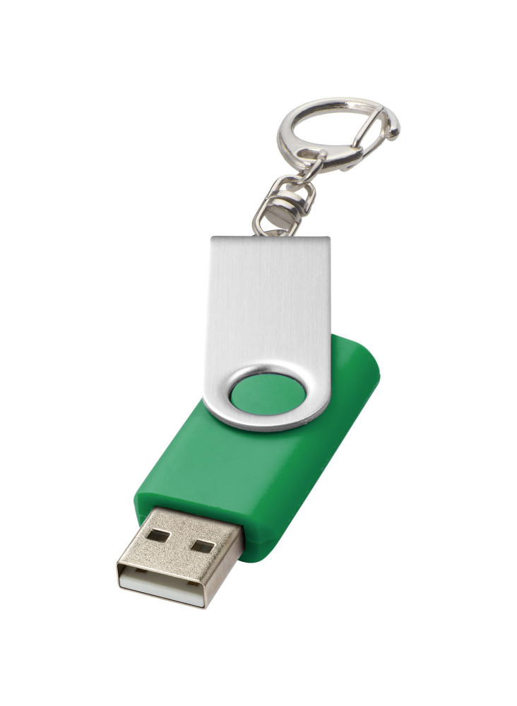 Clé USB publicitaire rotative porte-clés