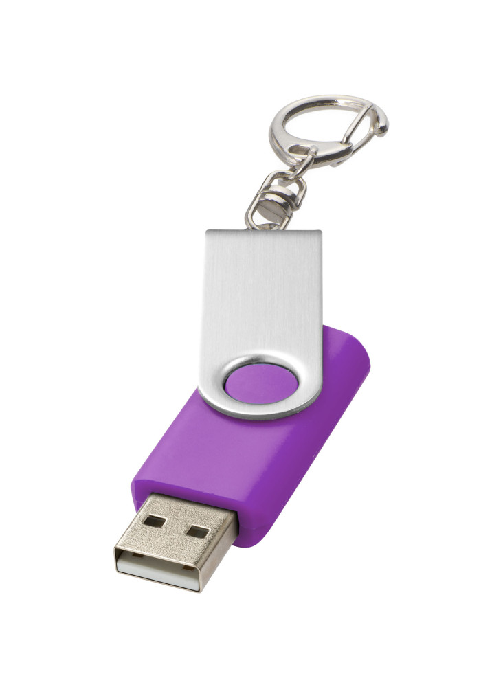 Clé USB publicitaire rotative porte-clés
