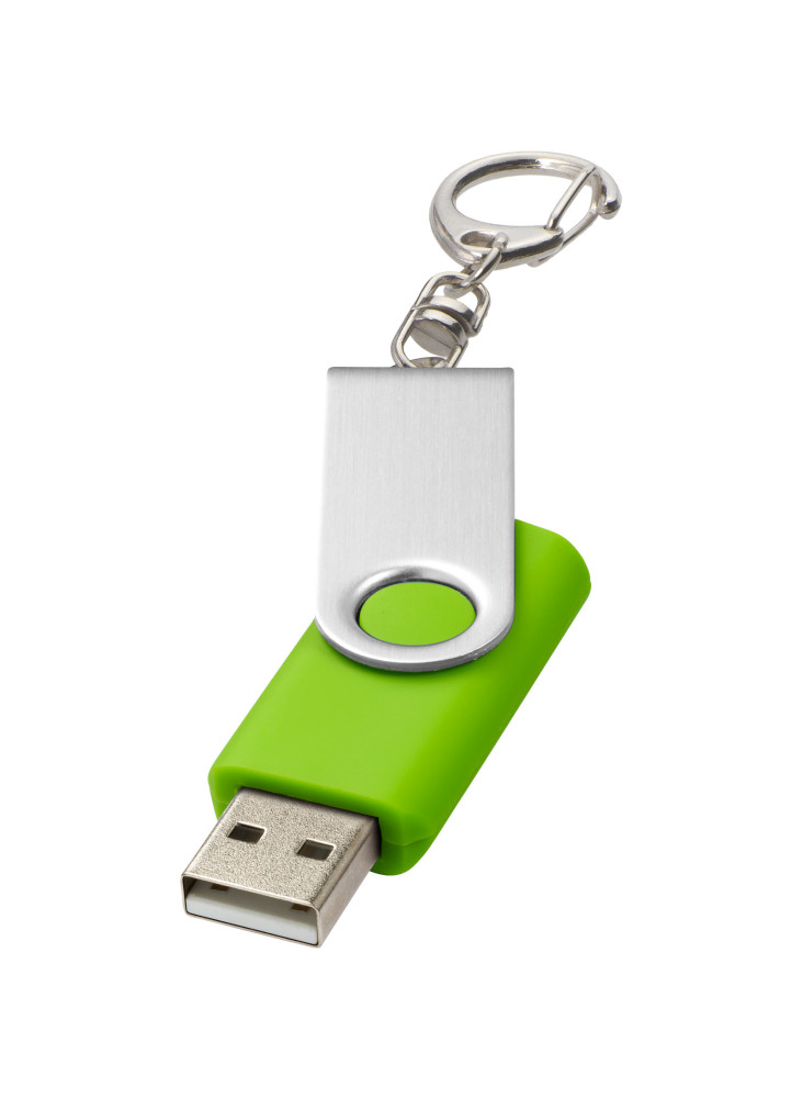 Clé USB publicitaire rotative porte-clés