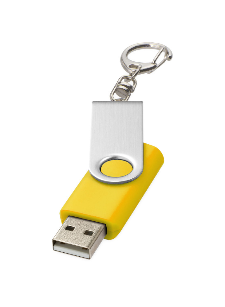 Clé USB publicitaire rotative porte-clés