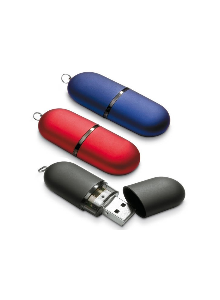objet publicitaire - promenoch - Clé USB Capsule Satin  - Clés USB Publicitaire