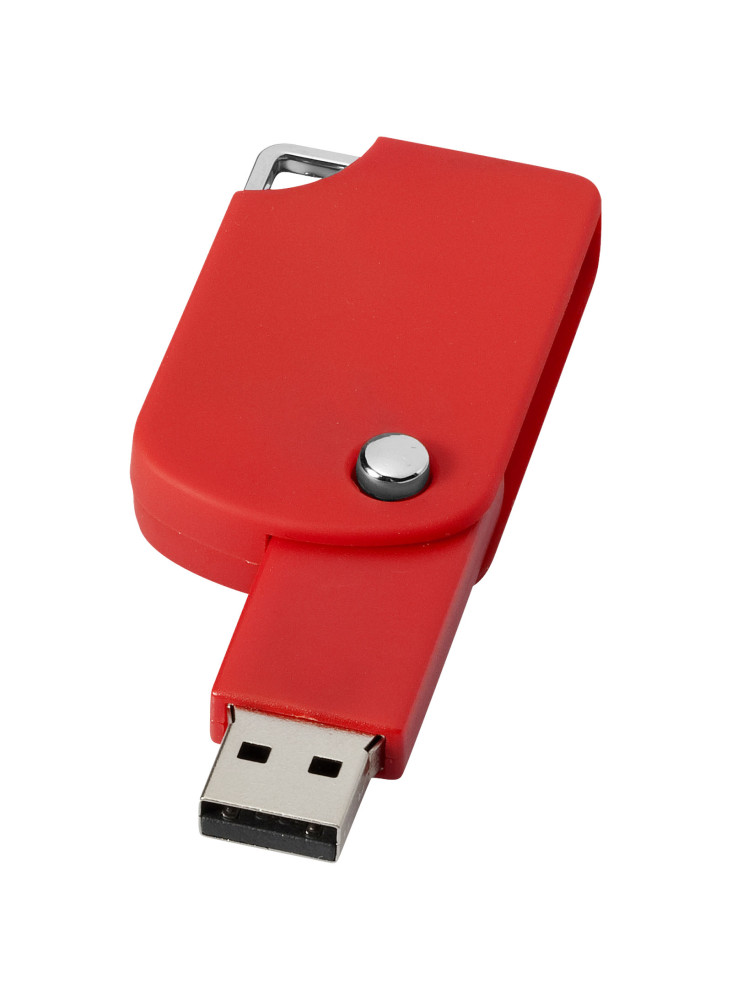 Clé USB publicitaire pivotante carrée