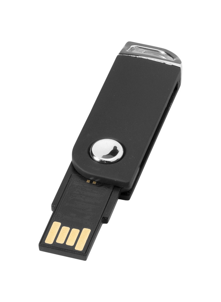 Clé USB publicitaire pivotante rectangulaire