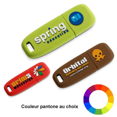 Clé USB Logo Relief 3D