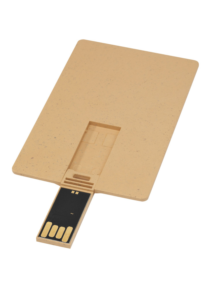Clé USB publicitaire carte biodégradable