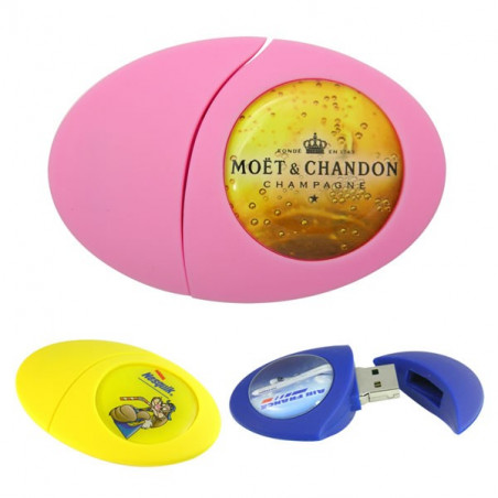 Clé USB Ovale Silicone