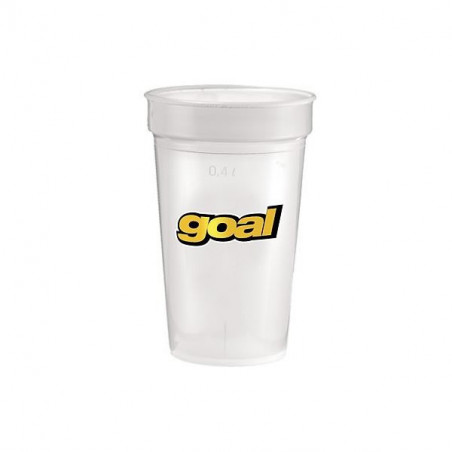 Verre réutilisable personnalisé