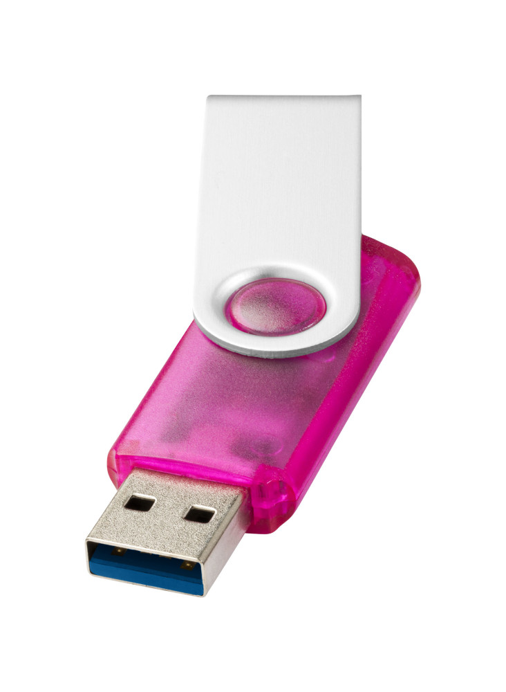 Clé USB publicitaire 3.0 translucide Rotate