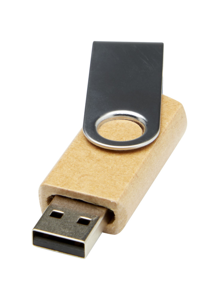 Clé USB publicitaire 3.0 papier recyclé Rotate