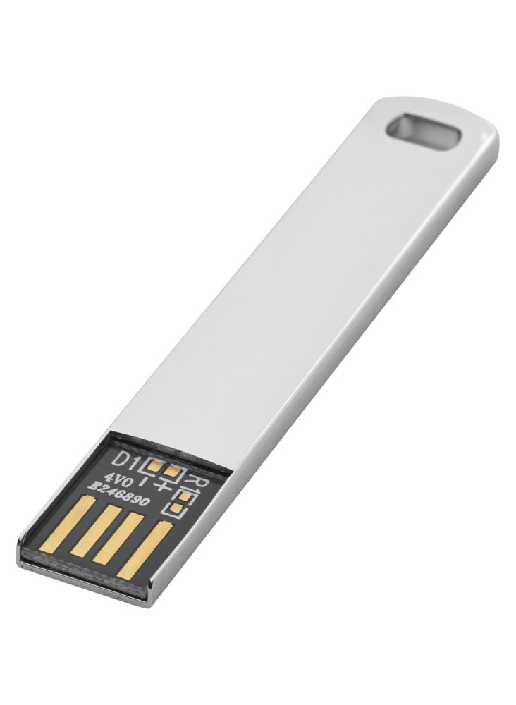 Clé USB publicitaire 2.0 plate métal