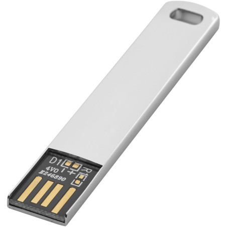 Clé USB publicitaire 2.0 plate métal