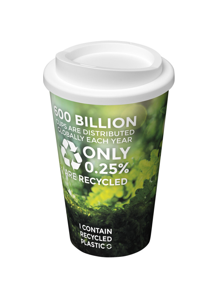 Gobelet publicitaire isotherme recyclé Brite-Americano® 350 ml