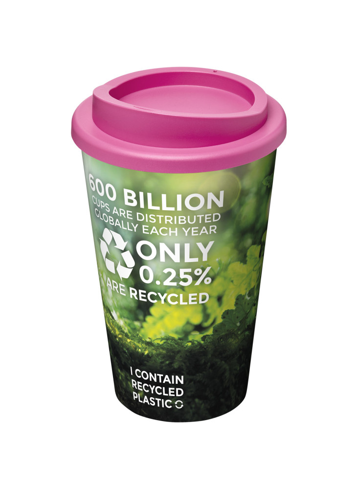 Gobelet publicitaire isotherme recyclé Brite-Americano® 350 ml