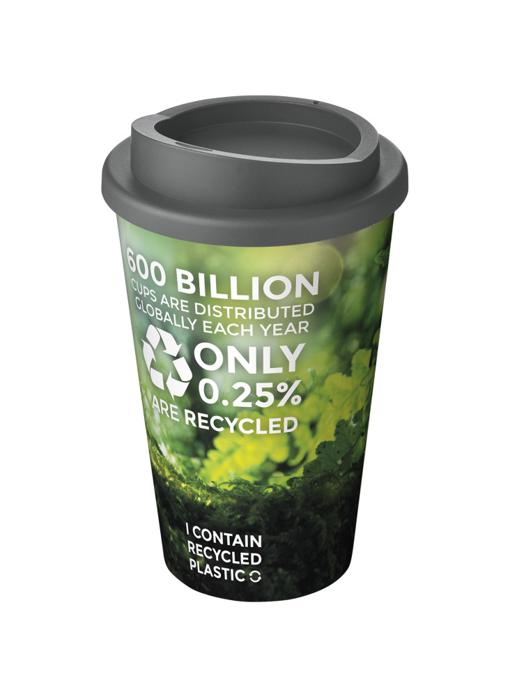 Gobelet publicitaire isotherme recyclé Brite-Americano® 350 ml