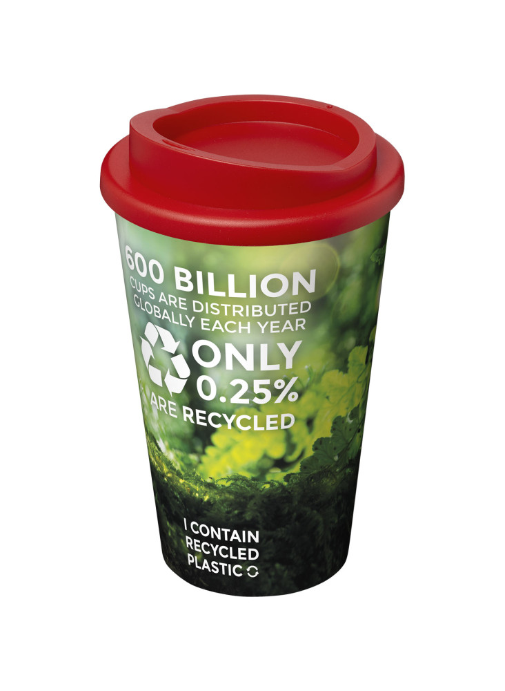 Gobelet publicitaire isotherme recyclé Brite-Americano® 350 ml