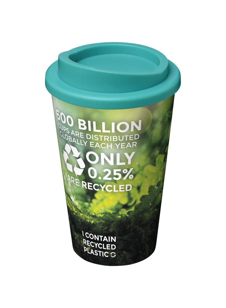 Gobelet publicitaire isotherme recyclé Brite-Americano® 350 ml