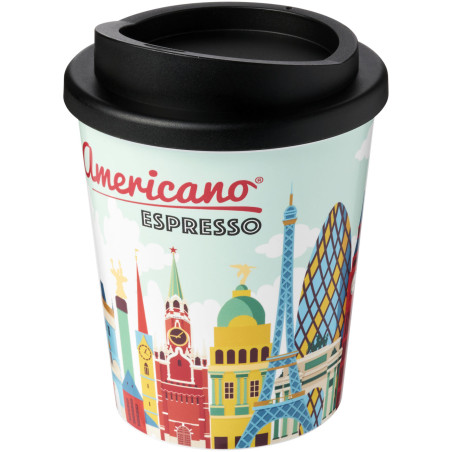 Gobelet publicitaire isotherme espresso recyclé Brite-Americano® 250 ml