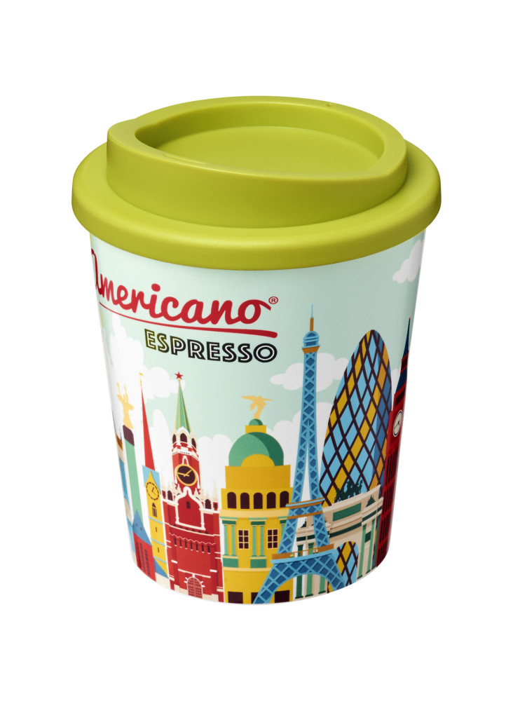 Gobelet publicitaire isotherme espresso recyclé Brite-Americano® 250 ml