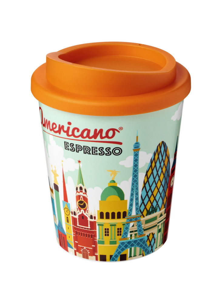 Gobelet publicitaire isotherme espresso recyclé Brite-Americano® 250 ml