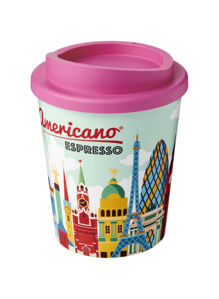 Gobelet publicitaire isotherme espresso recyclé Brite-Americano® 250 ml
