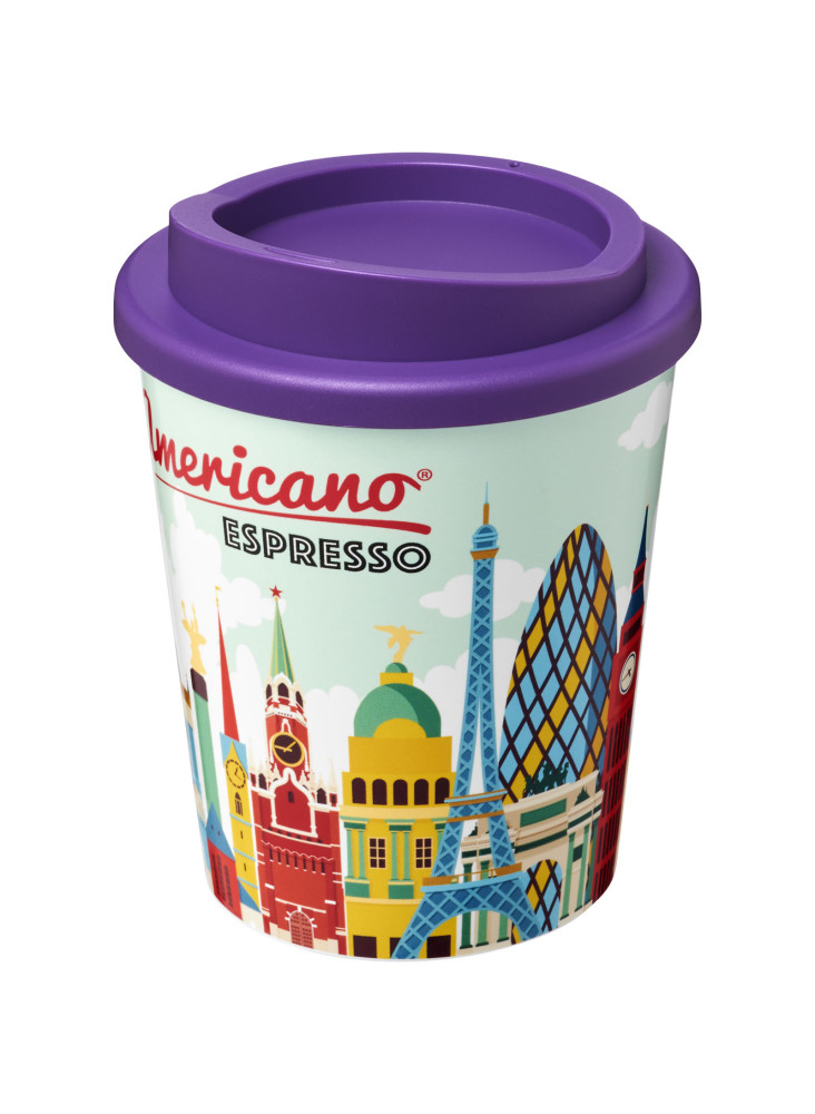 Gobelet publicitaire isotherme espresso recyclé Brite-Americano® 250 ml