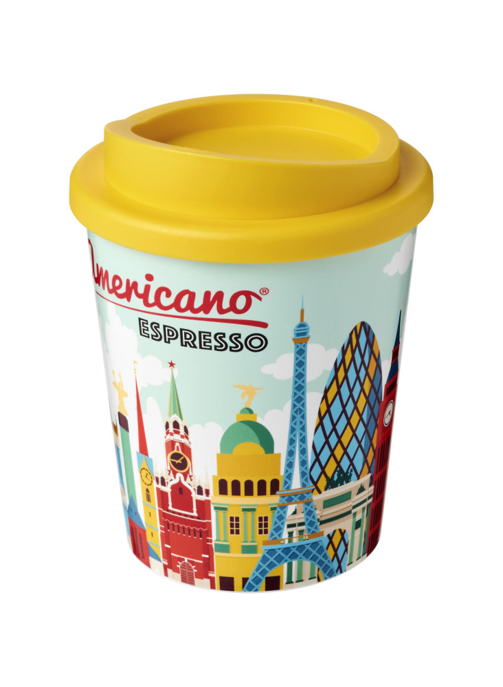 Gobelet publicitaire isotherme espresso recyclé Brite-Americano® 250 ml