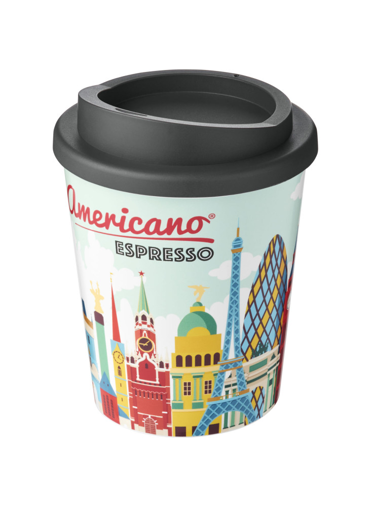 Gobelet publicitaire isotherme espresso recyclé Brite-Americano® 250 ml