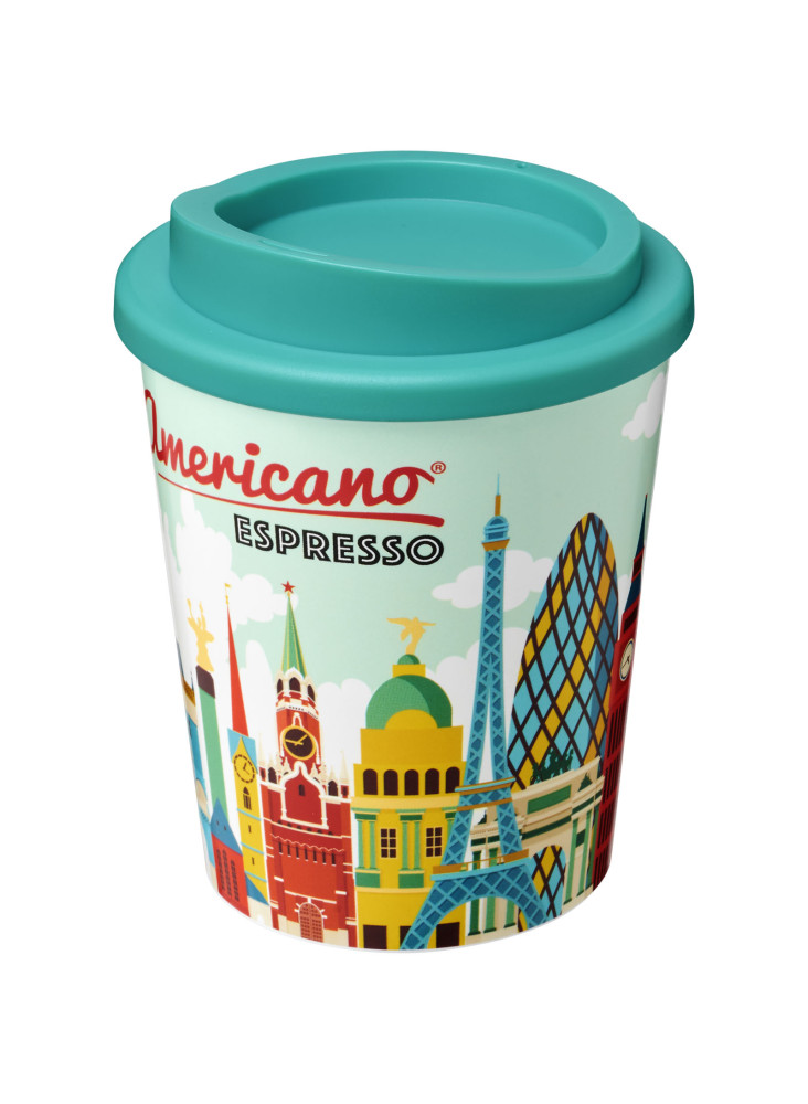 Gobelet publicitaire isotherme espresso recyclé Brite-Americano® 250 ml