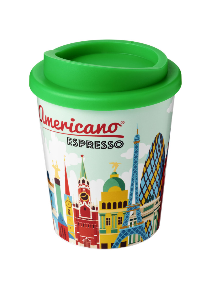 Gobelet publicitaire isotherme espresso recyclé Brite-Americano® 250 ml