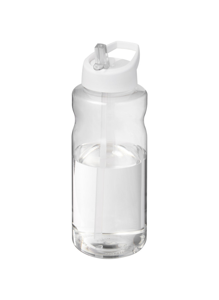 Bouteille de sport H2O Active® Big Base de 1 litre avec couvercle à bec verseur