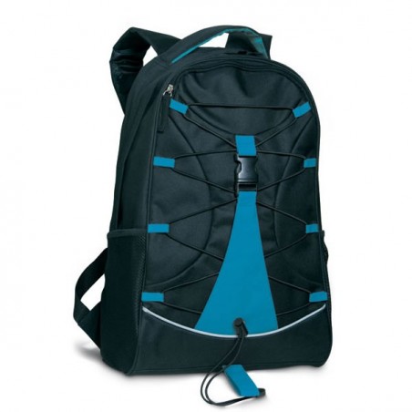 Sac à dos en 600 D noir publicitaire