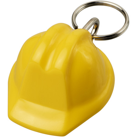 Porte-clés publicitaire recyclé casque de chantier Kolt