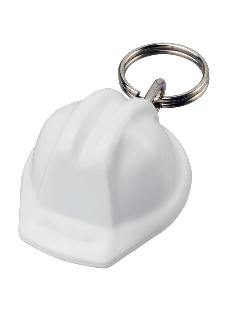 Porte-clés publicitaire recyclé casque de chantier Kolt