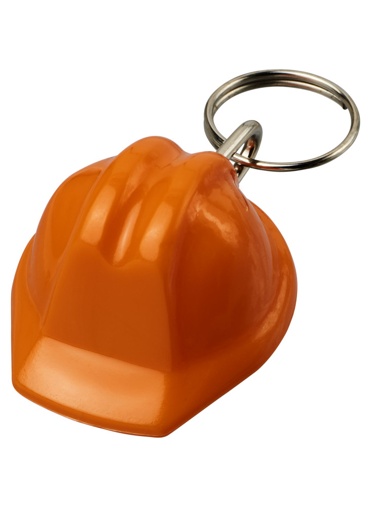 Porte-clés publicitaire recyclé casque de chantier Kolt