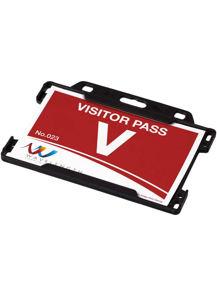 Porte-cartes Vega en plastique recyclé