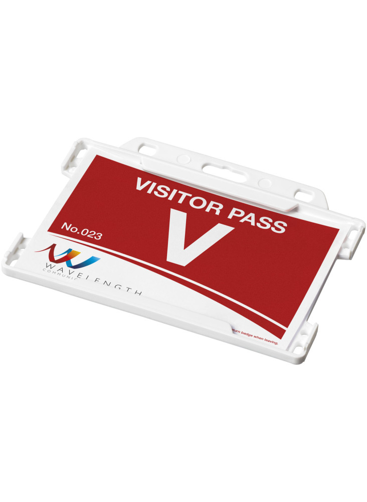 Porte-cartes publicitaire Vega en plastique recyclé