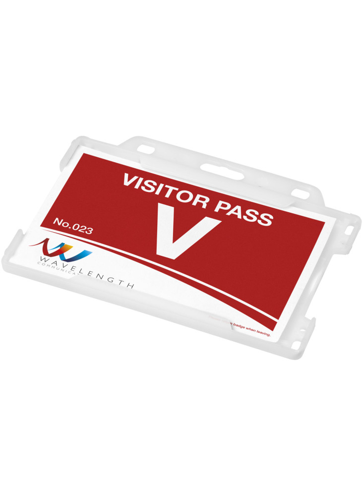 Porte-cartes publicitaire Vega en plastique recyclé