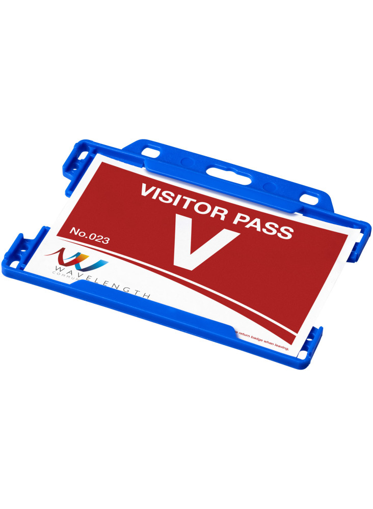 Porte-cartes publicitaire Vega en plastique recyclé