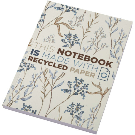 Cahier Novella Austen Colours A5 recyclé à couverture souple de 100 feuilles