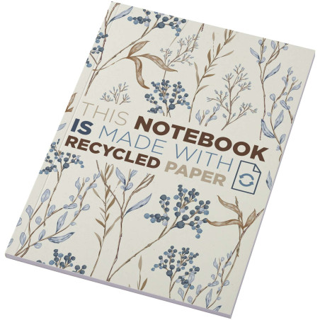 Cahier Novella Austen Colours recyclé A5 à couverture souple de 50 feuilles