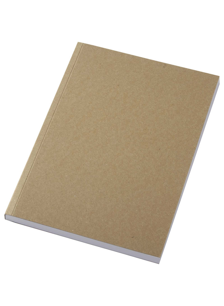 Cahier Novella Austen Kraft A5 recyclé à couverture souple de 100 feuilles