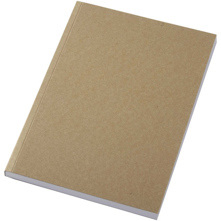 Cahier Novella Austen Kraft A5 recyclé à couverture souple de 100 feuilles