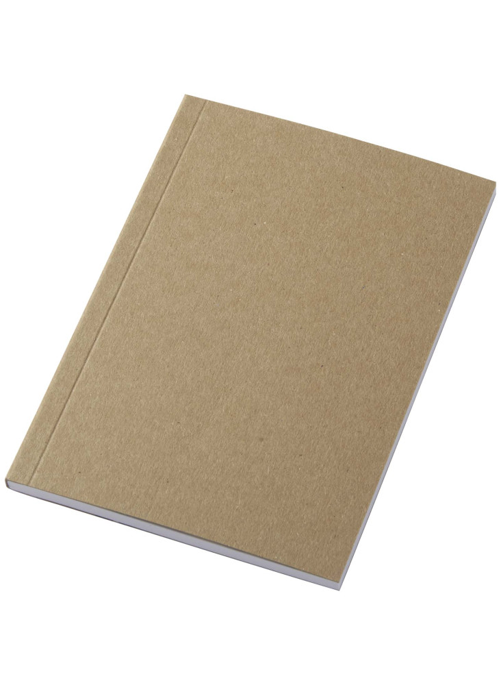 Carnet A6 à couverture souple recyclée Novella Austen Kraft avec 50 feuilles