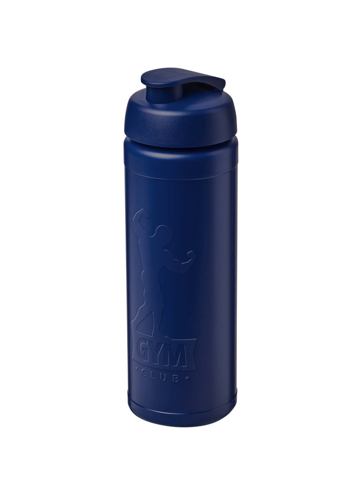 Bouteille de sport Baseline Rise de 750 ml recyclée avec couvercle rabattable